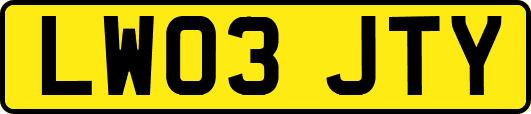 LW03JTY