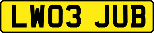 LW03JUB