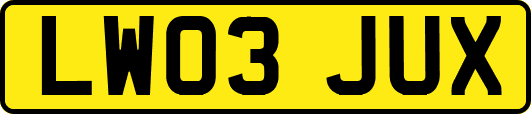 LW03JUX