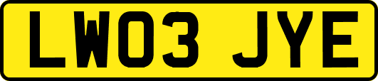 LW03JYE