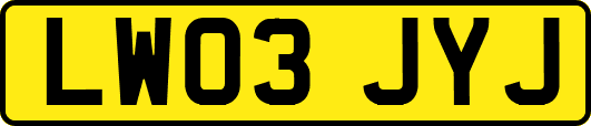 LW03JYJ