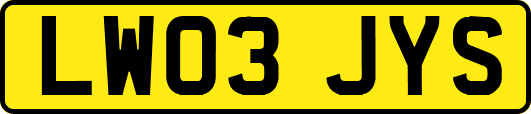 LW03JYS