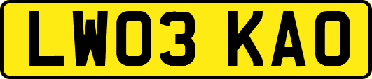 LW03KAO