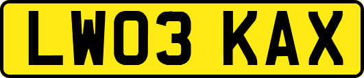 LW03KAX