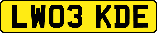 LW03KDE