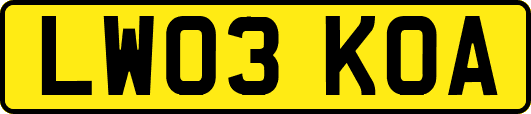 LW03KOA