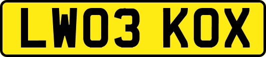LW03KOX