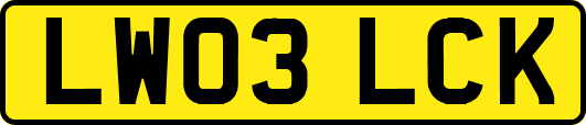 LW03LCK