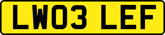 LW03LEF