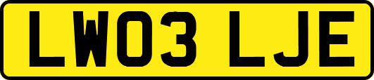 LW03LJE