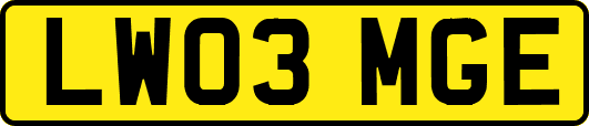 LW03MGE
