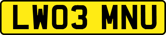 LW03MNU
