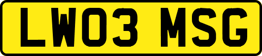 LW03MSG