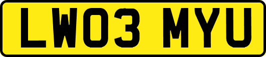 LW03MYU