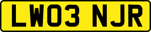 LW03NJR