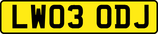 LW03ODJ