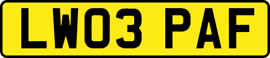 LW03PAF