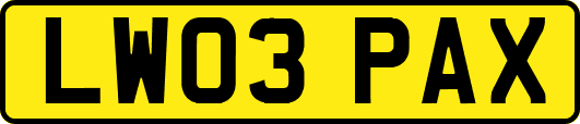 LW03PAX