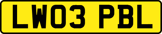 LW03PBL