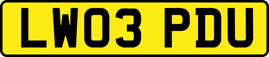 LW03PDU