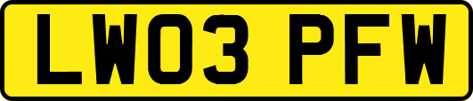 LW03PFW