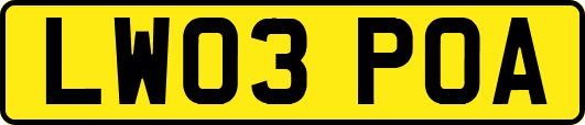 LW03POA