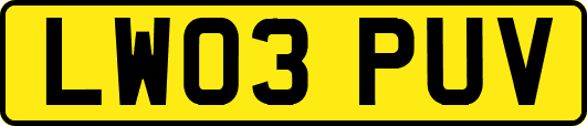 LW03PUV