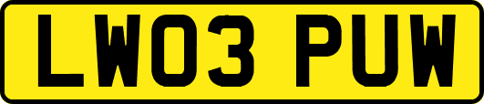 LW03PUW