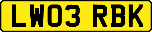 LW03RBK