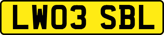 LW03SBL