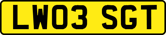 LW03SGT