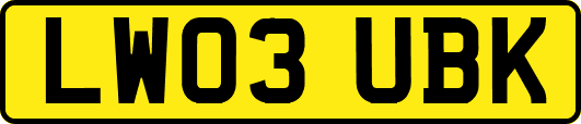 LW03UBK