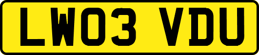 LW03VDU