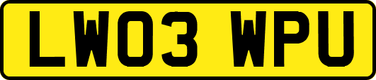 LW03WPU