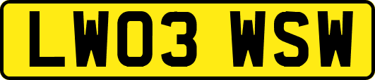 LW03WSW