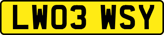 LW03WSY