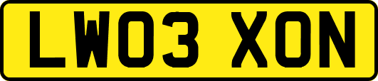 LW03XON