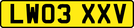 LW03XXV