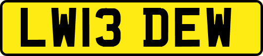 LW13DEW