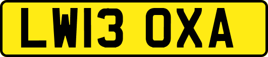 LW13OXA