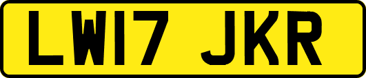 LW17JKR