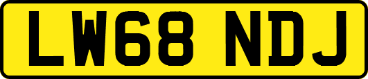 LW68NDJ