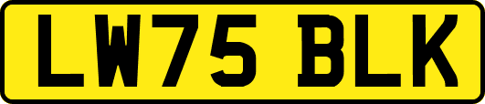 LW75BLK