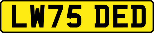 LW75DED