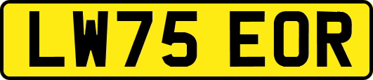 LW75EOR