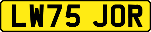 LW75JOR