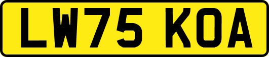 LW75KOA