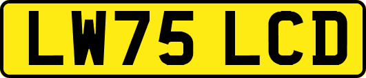 LW75LCD