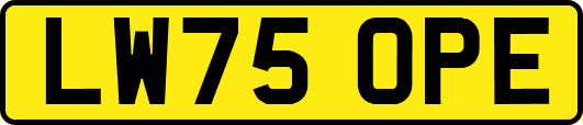 LW75OPE