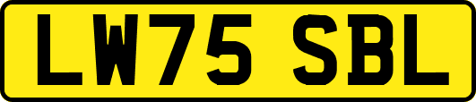 LW75SBL